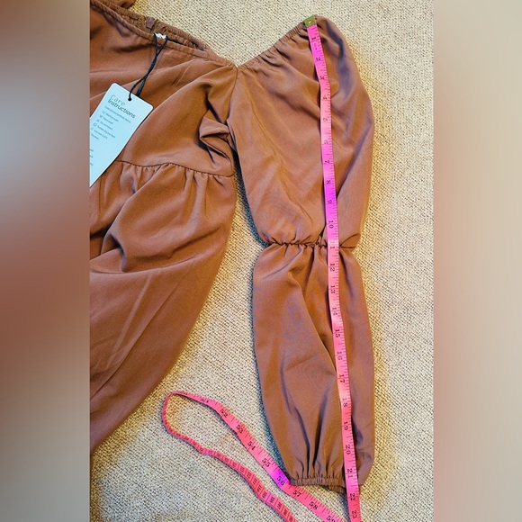 Exlura Square Neck Babydoll dress size Medium - Picture 5 of 10